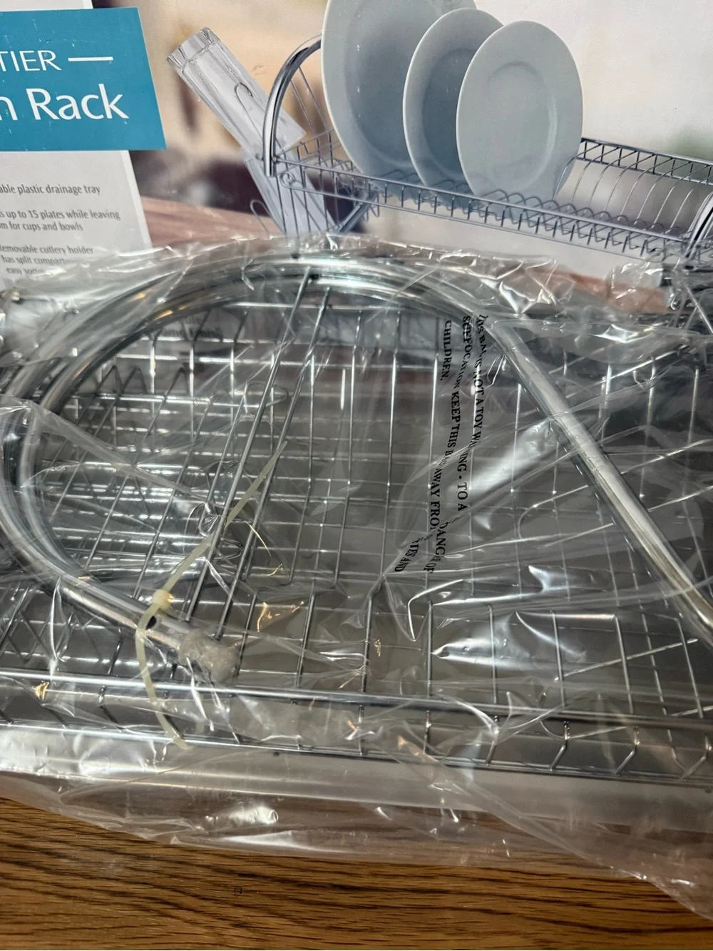 Dish rack, 2 tier